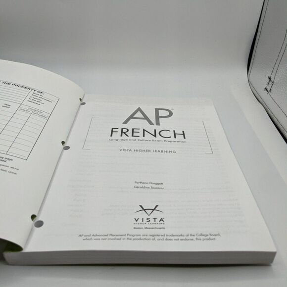 AP French: Language and Culture Exam Preparation - Used  - Good - Picture 2 of 5